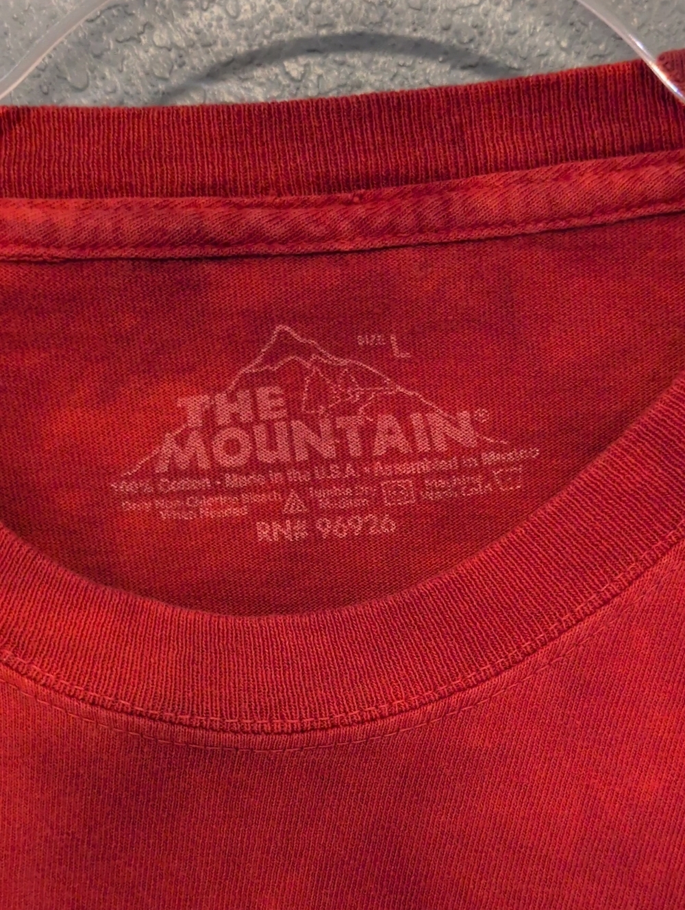 The Mountain Wolves Moon 100% Cotton Distressed Tie Dye Tee Shirt Gorpcore Retro - Picture 3 of 11